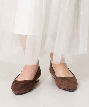 ポインテッドトゥフラットパンプス/R-4007