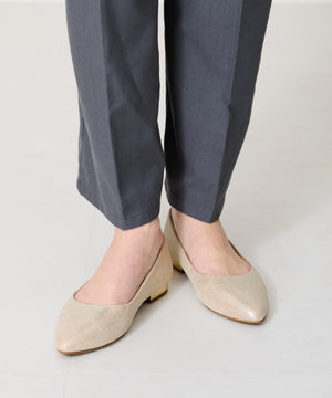 ポインテッドトゥフラットパンプス/R-4007