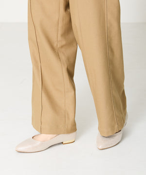 ポインテッドトゥフラットパンプス/R-4007