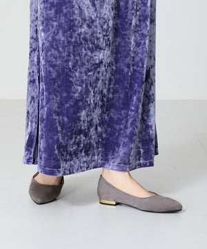 ポインテッドトゥフラットパンプス/R-4007