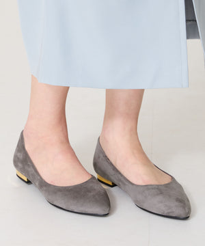 ポインテッドトゥフラットパンプス/R-4007