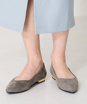 ポインテッドトゥフラットパンプス/R-4007