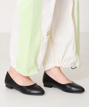 ポインテッドトゥフラットパンプス/R-4007