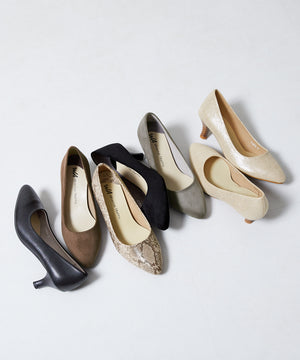 ミドルヒールパンプス/R-4008