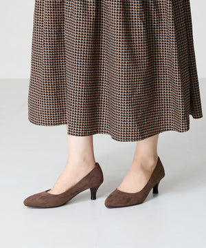 ミドルヒールパンプス/R-4008