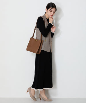 ミドルヒールパンプス/R-4008