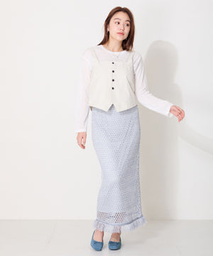 スクエアトゥバレエシューズ/R-4009