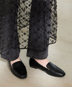 ゴールドモチーフオペラパンプス/R-4011