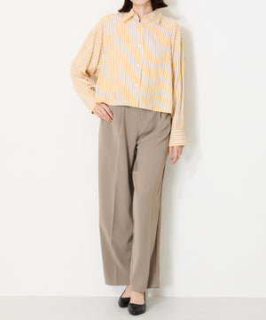 【跳べるパンプス/本革使用】ミドルヒールプレーンパンプス/R-6007