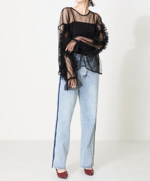 【跳べるパンプス/本革使用】ミドルヒールプレーンパンプス/R-6007