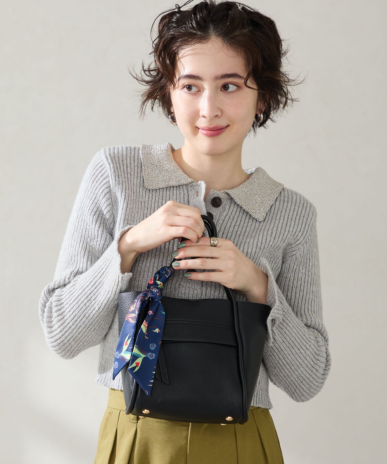 スカーフ付きハンドバッグ/BA-209 – ORIENTALTRAFFIC