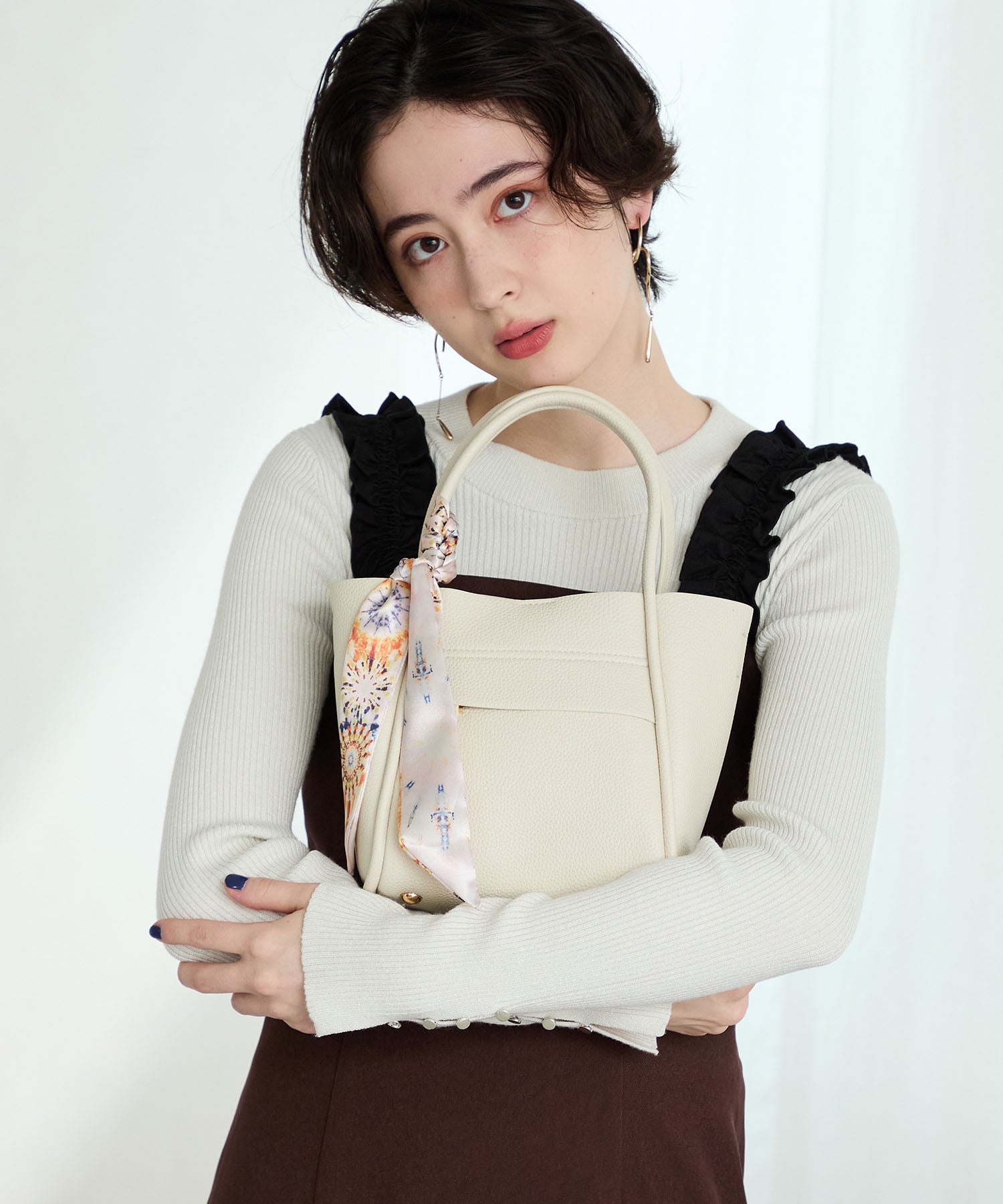 スカーフ付きハンドバッグ/BA-209 – ORIENTALTRAFFIC