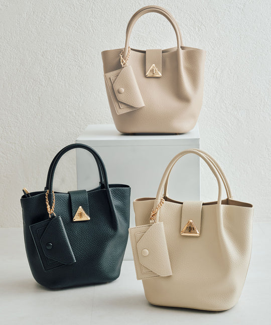 タックハンドバッグ/BA-225