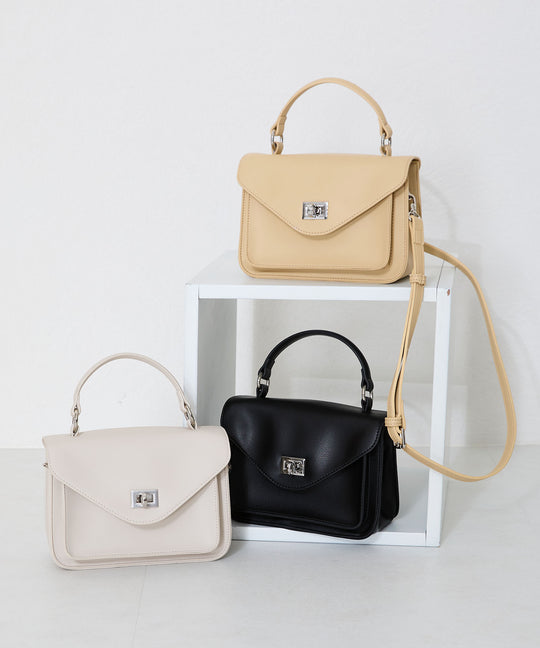 2wayフラップハンドバッグ/BA-253