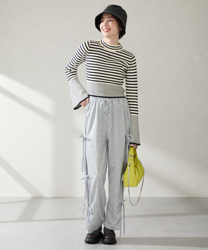 トラペーズギャザーハンドバッグ/BA-254