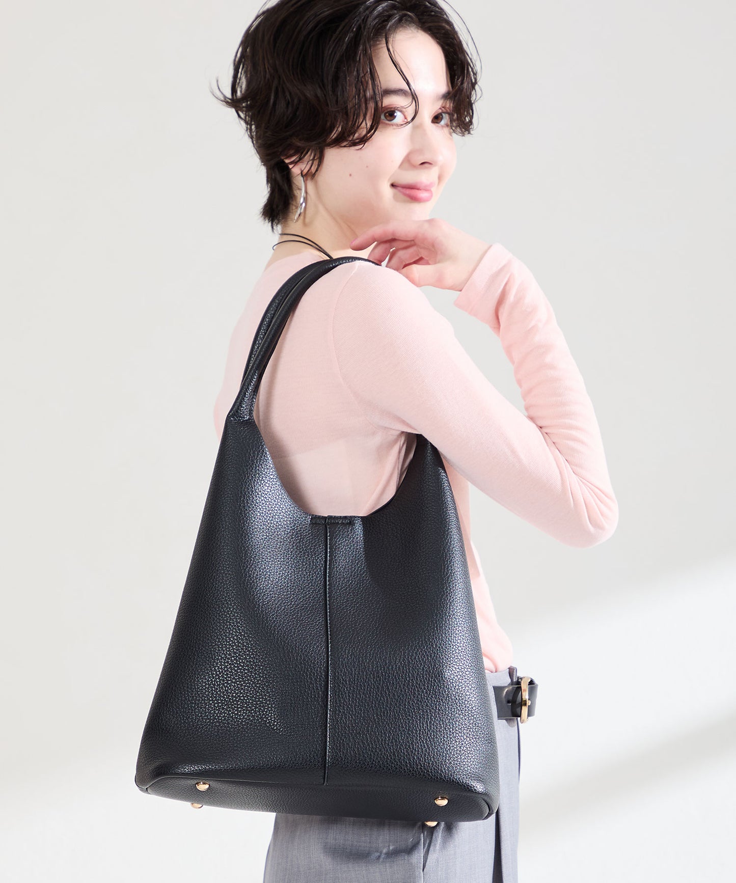 ショルダーホーボーバッグ/BA-257