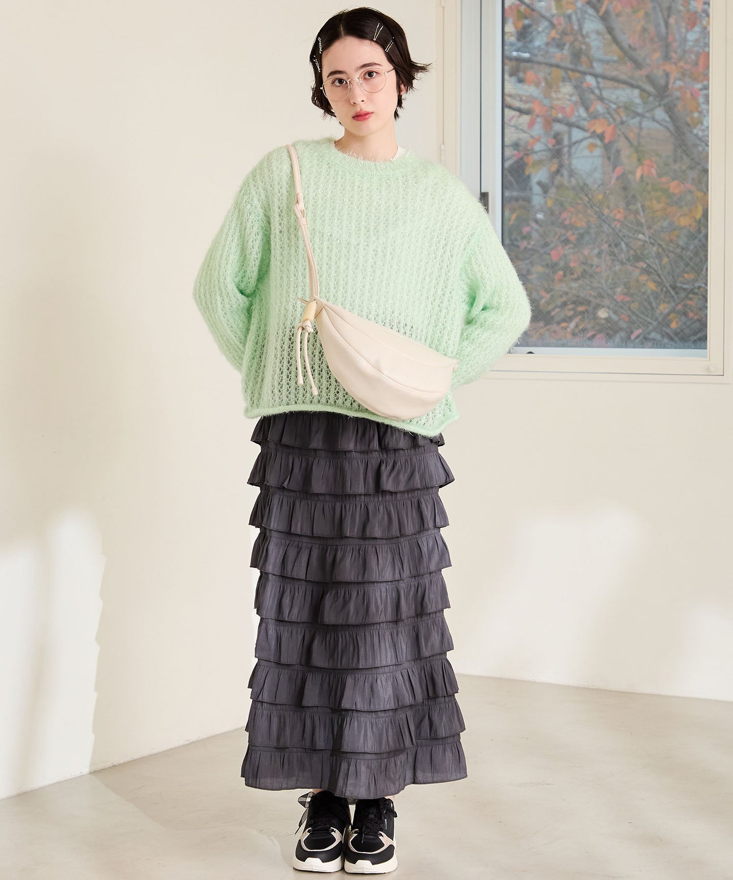 ハーフムーンショルダーバッグ/BA-261