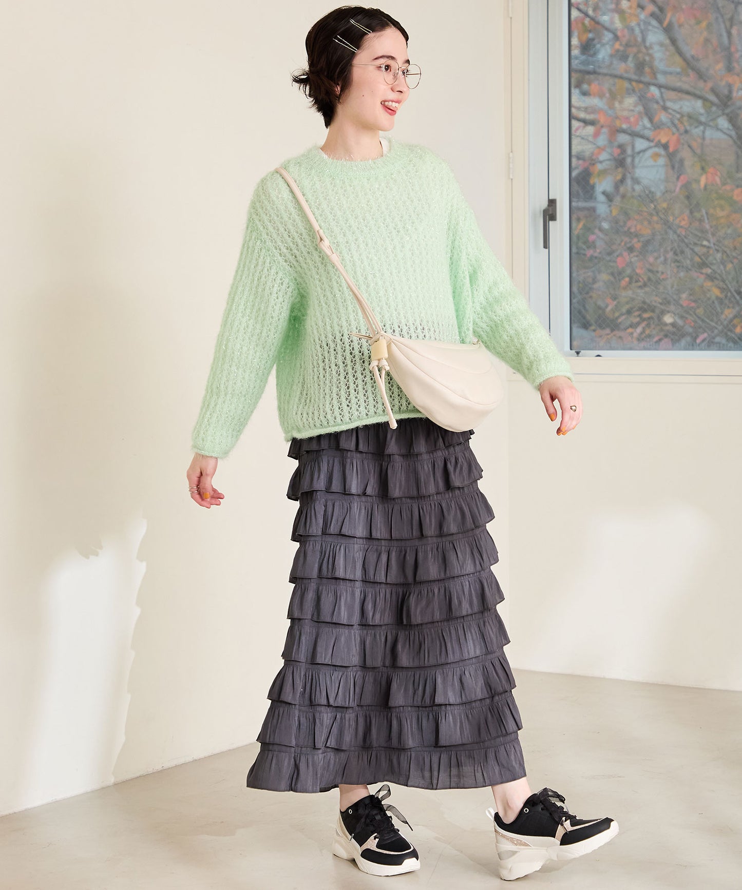 ハーフムーンショルダーバッグ/BA-261