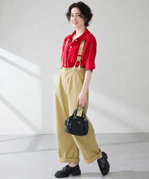 シルバーロゴモチーフボストンバッグ/BA-265