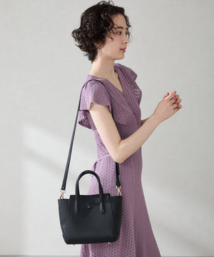 ボタンモチーフハンドバッグ/BA-266