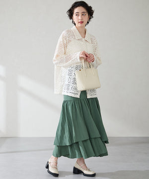 ボタンモチーフハンドバッグ/BA-266