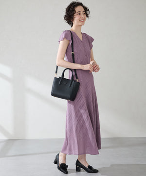 ボタンモチーフハンドバッグ/BA-266