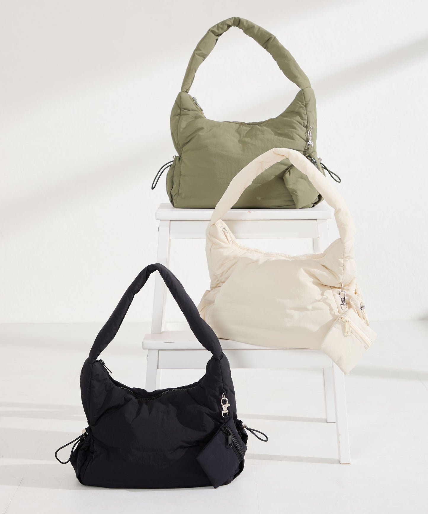 【WEB限定】ミニポーチ付きナイロンバッグ/BA-270