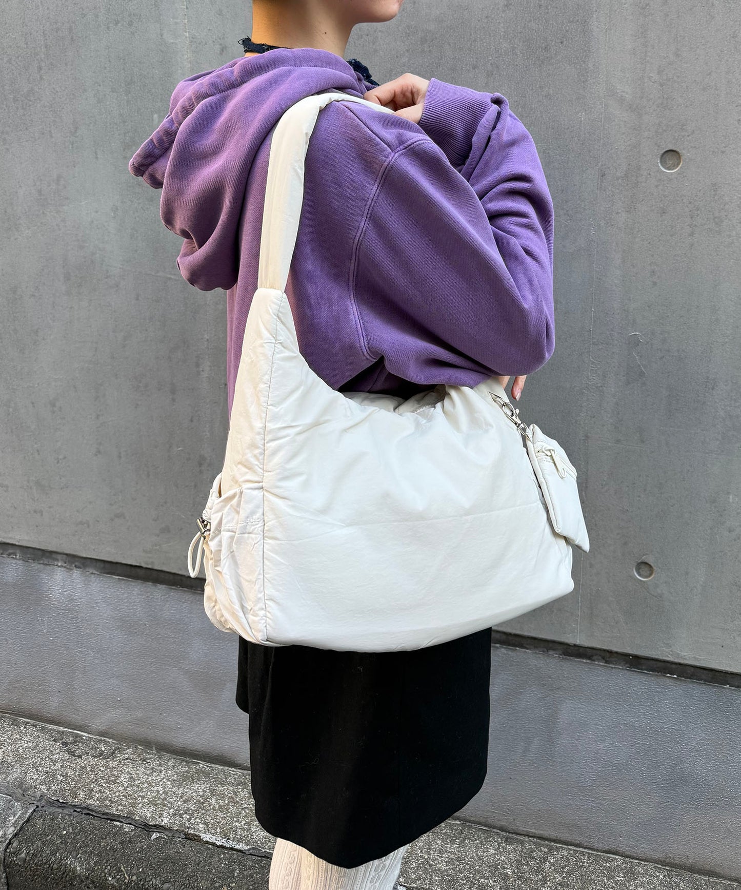 【WEB限定】ミニポーチ付きナイロンバッグ/BA-270