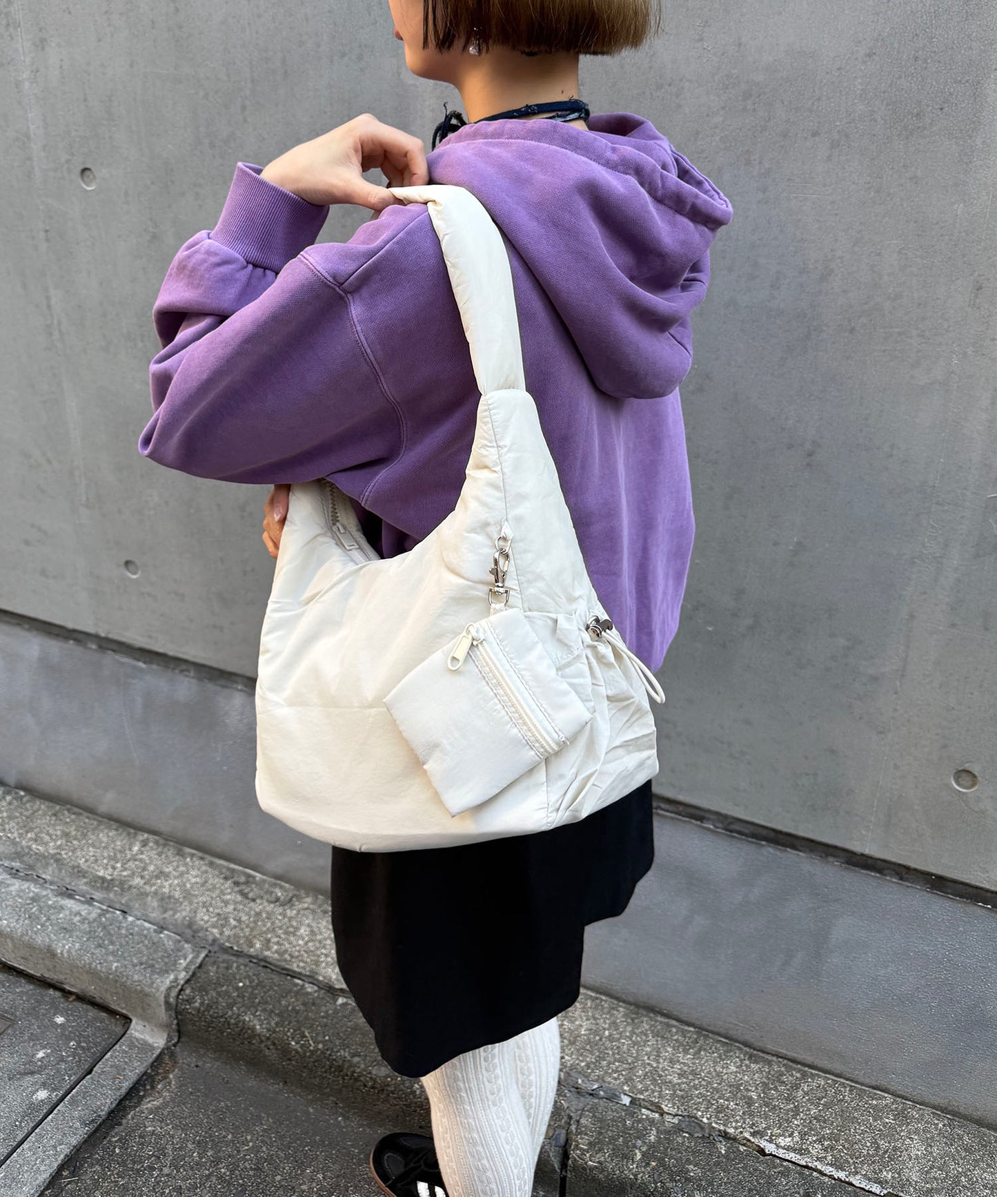 【WEB限定】ミニポーチ付きナイロンバッグ/BA-270