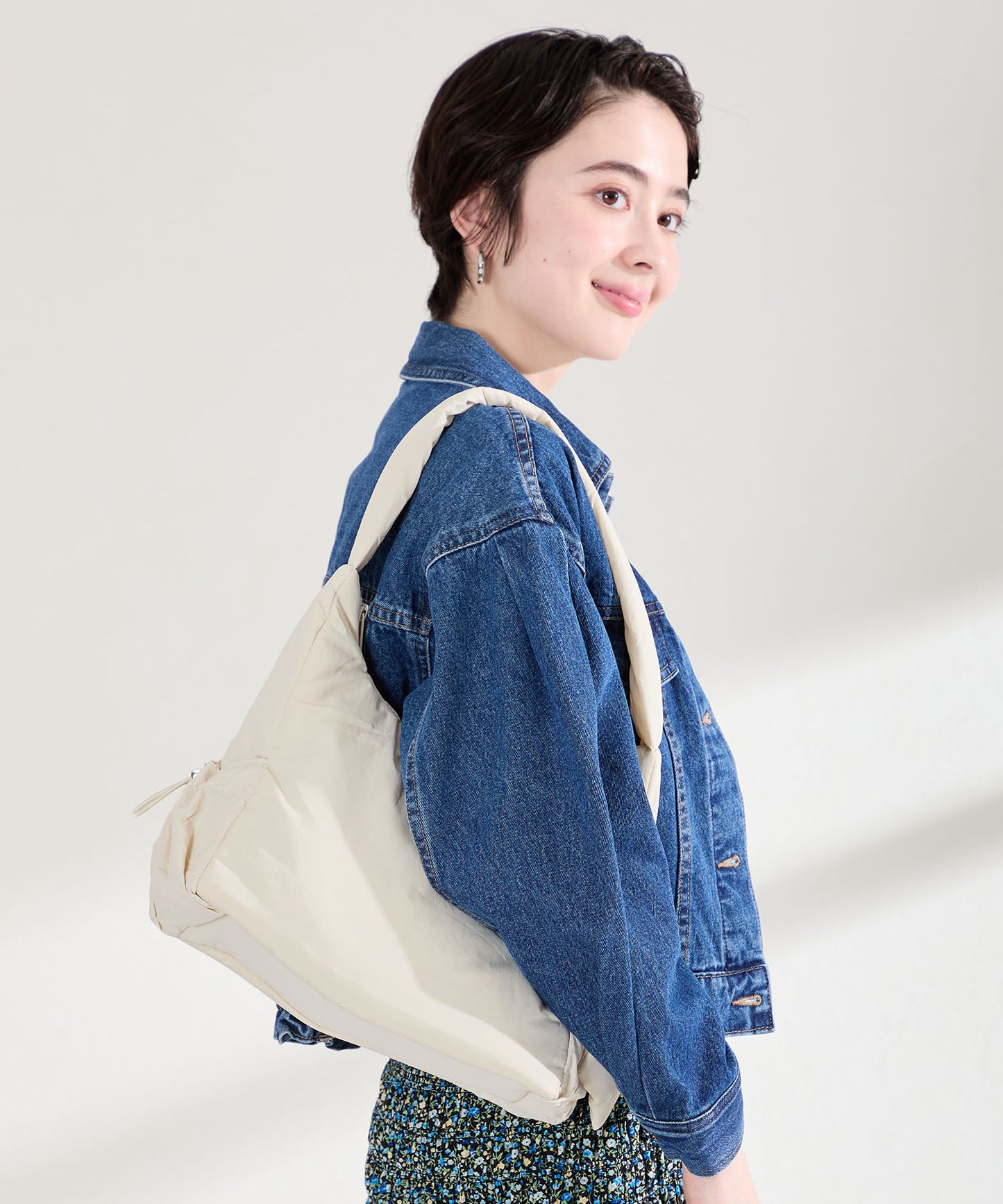 【WEB限定】ミニポーチ付きナイロンバッグ/BA-270