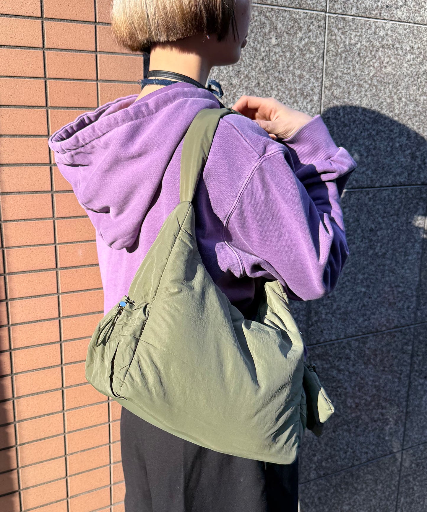 【WEB限定】ミニポーチ付きナイロンバッグ/BA-270