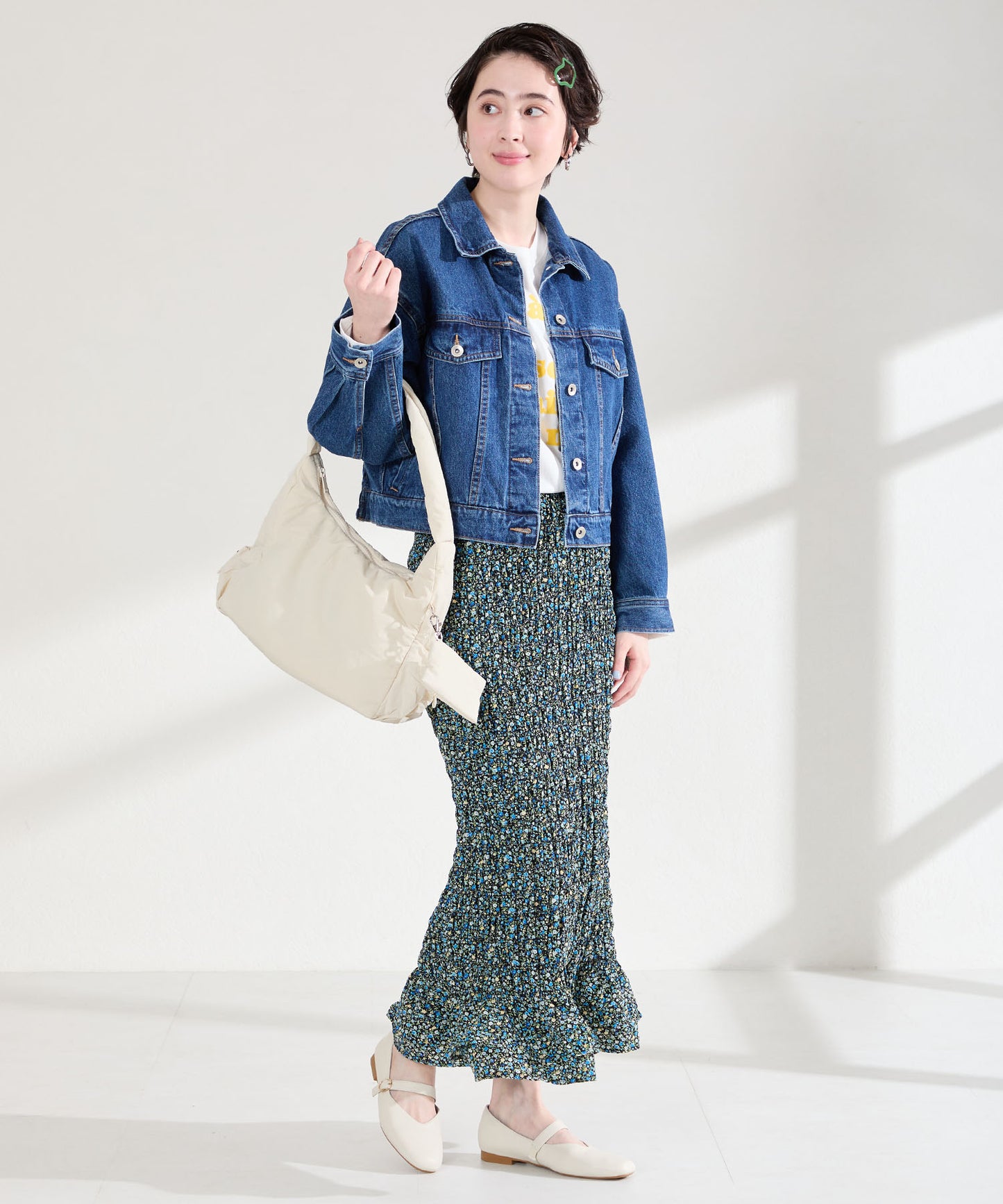 【WEB限定】ミニポーチ付きナイロンバッグ/BA-270