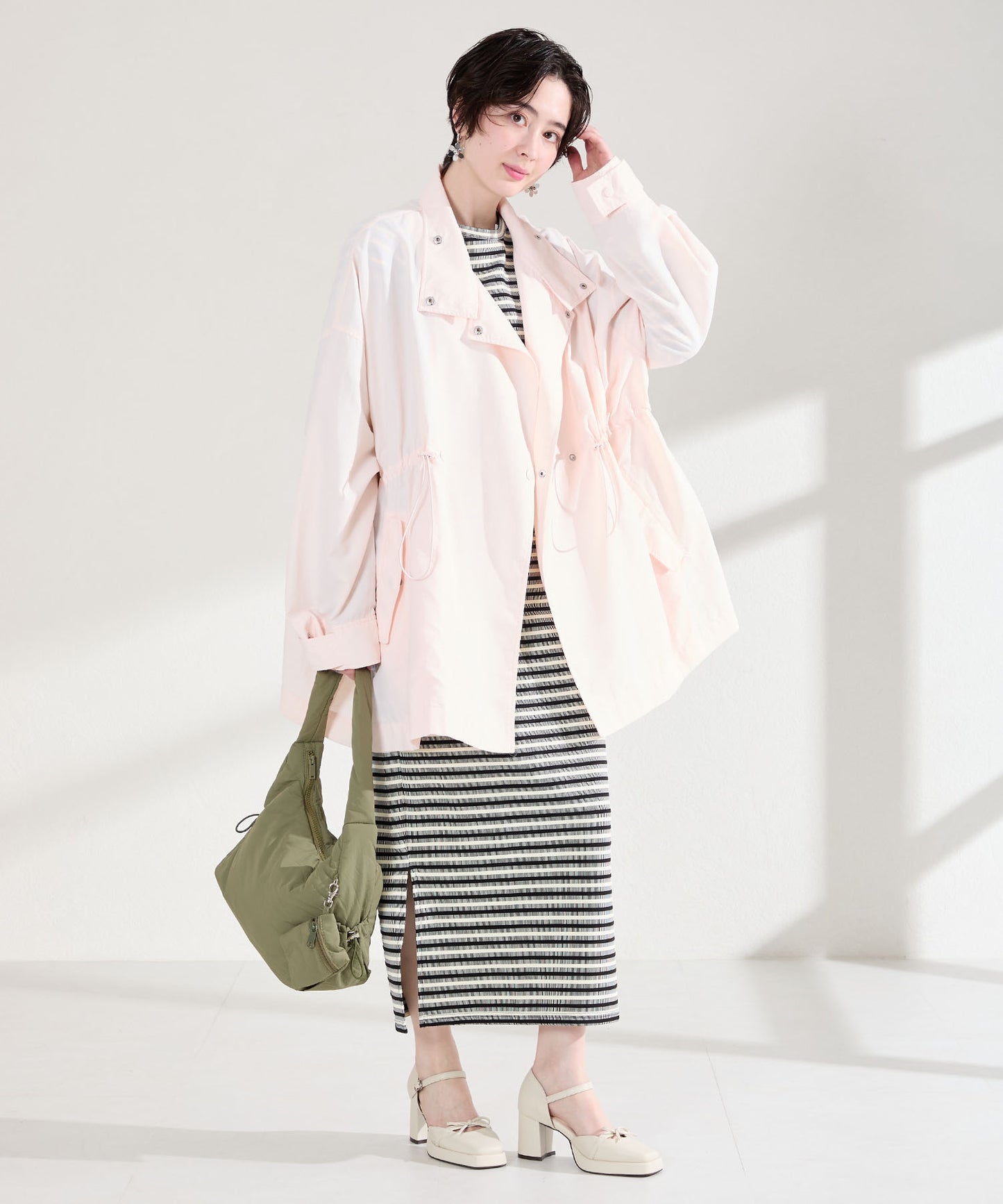 【WEB限定】ミニポーチ付きナイロンバッグ/BA-270