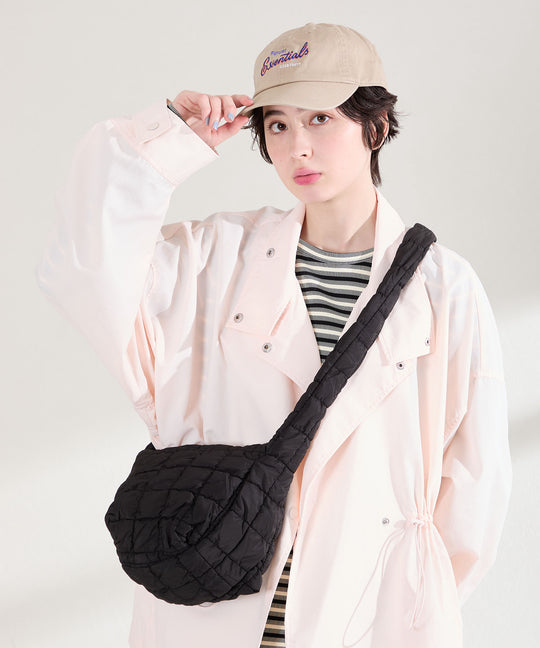 【WEB限定】キルティングナイロンショルダーバッグ/BA-272