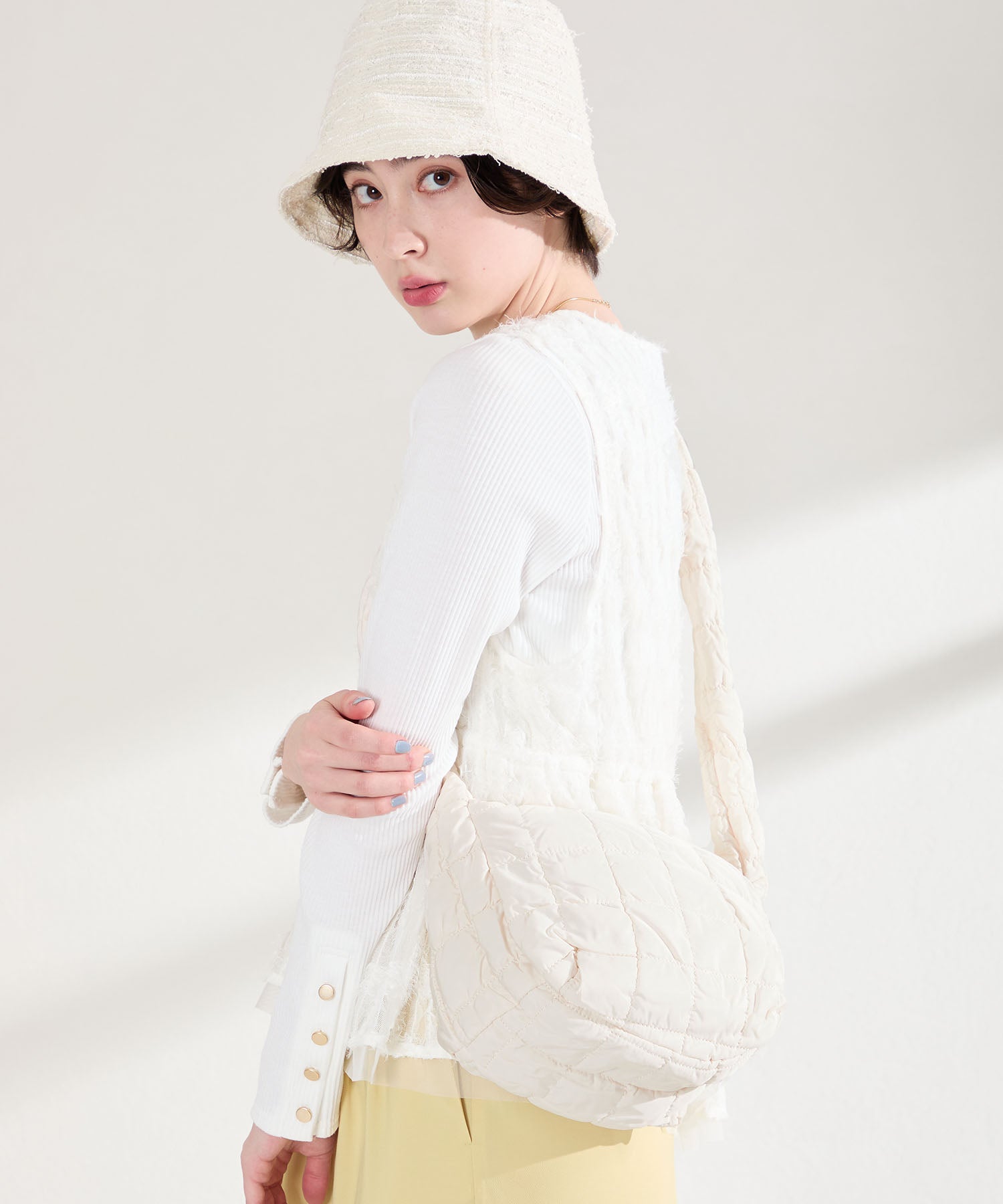 WEB限定】キルティングナイロンショルダーバッグ/BA-272 – ORIENTALTRAFFIC