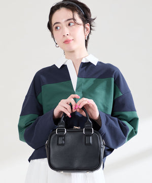 ショルダー付きミニボストンバッグBA-275