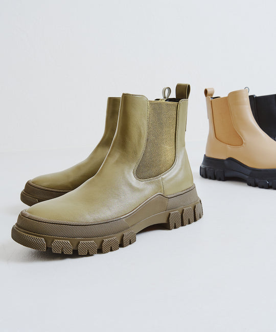 ボリュームソールサイドゴアブーツ/21404