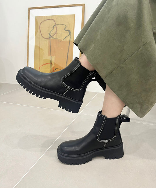 カラーステッチサイドゴアブーツ/41408