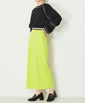 ワイドスクエアトゥヒールローファー/31120