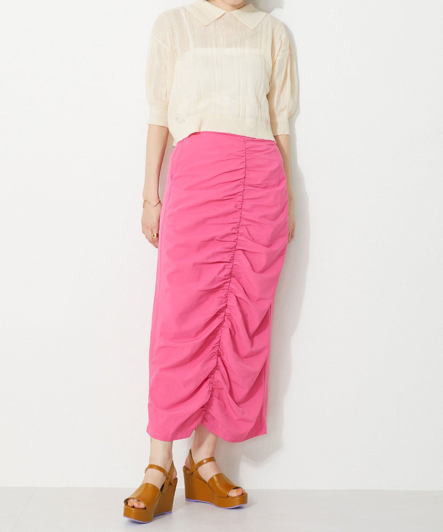 甲深ベルトウエッジサンダル/31245