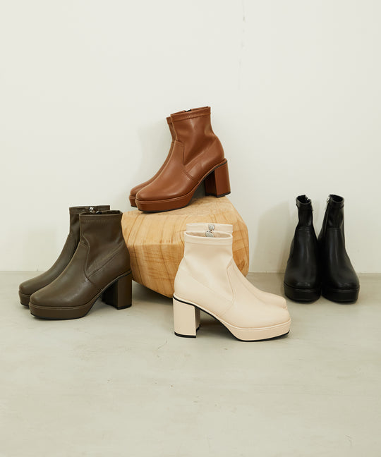 プラットフォームストレッチブーツ/31401