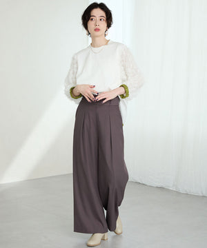 スクエアトゥニットヒールブーツ/31403