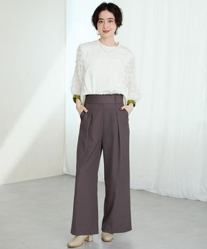 スクエアトゥニットヒールブーツ/31403