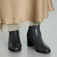 【新色追加】チャンキーヒールミドルブーツ/31408