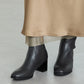 【新色追加】チャンキーヒールミドルブーツ/31408