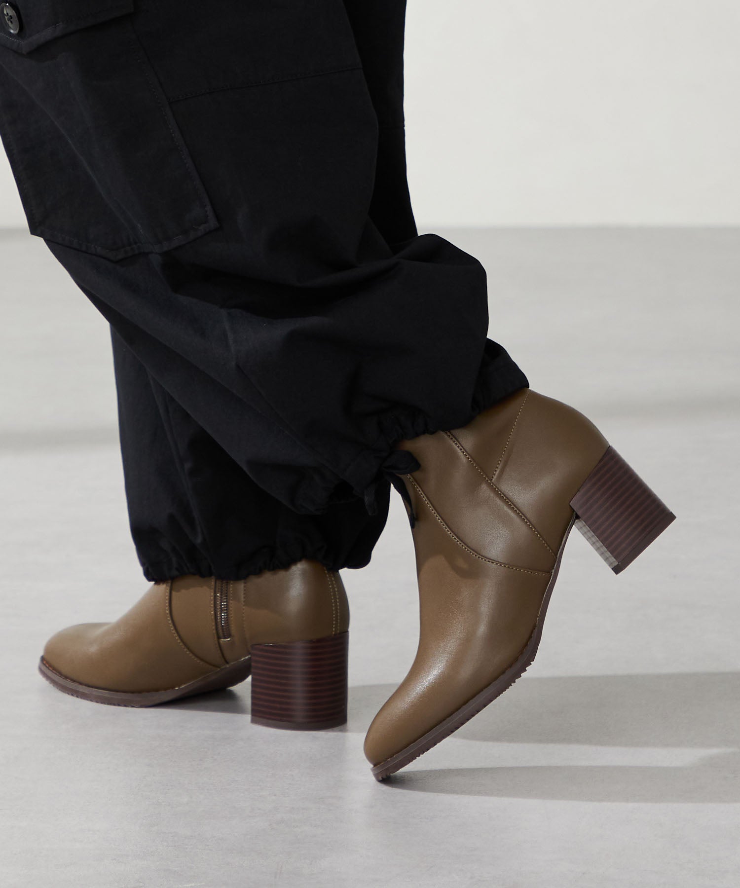 チャンキーヒールミドルブーツ/31408 – ORIENTALTRAFFIC