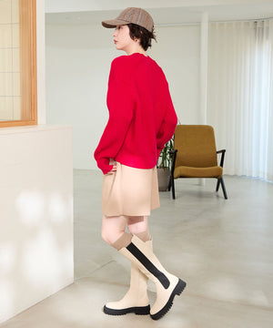 サイドゴアロングブーツ/31485