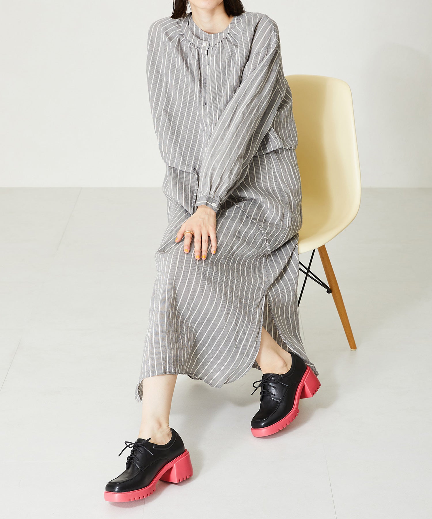 カラーソールレースアップシューズ/41103 – ORIENTALTRAFFIC