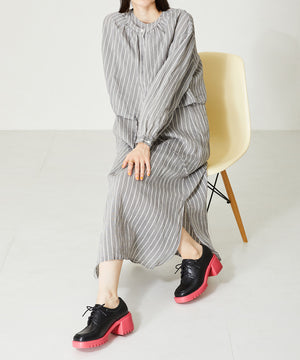 カラーソールレースアップシューズ/41103