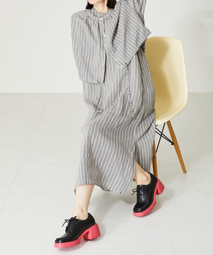 カラーソールレースアップシューズ/41103